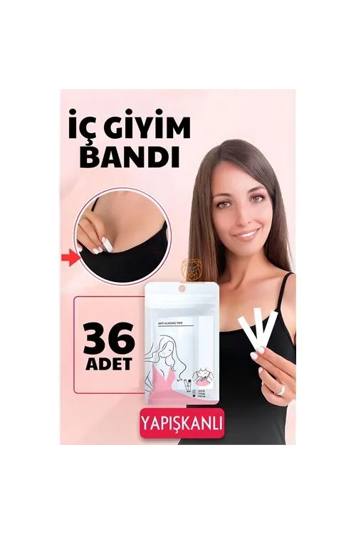 İç Giyim Bandı Çift Taraflı Yapışkanlı Su Geçirmez 36 ADET 720406