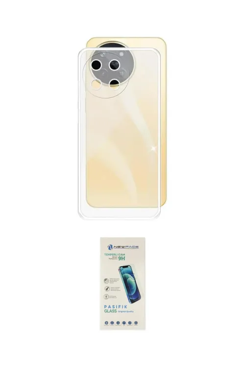 ieg™ 11 Kılıf Zirve Doku - Şeffaf Pasifik Cam Ekran Koruyucu