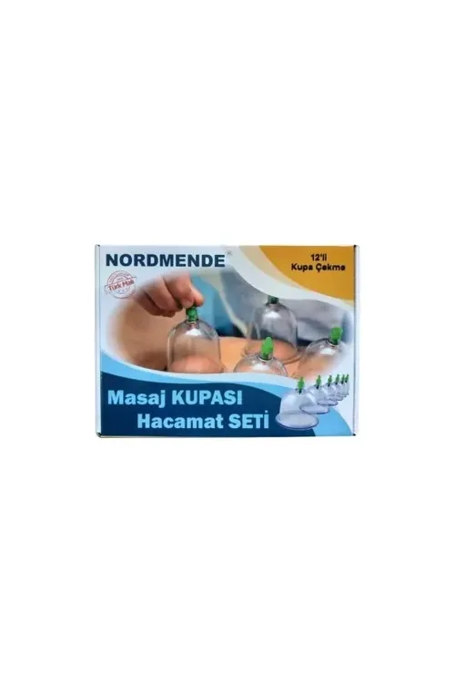 12Li Hacamat Masaj Kupa Set