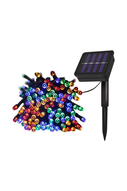 12m 100 Led RGB SOLAR MZ3-004