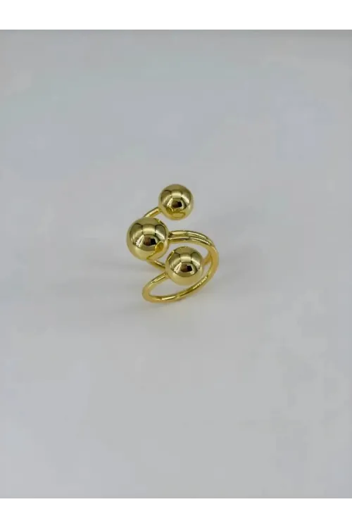 IEG - 14 K Gold Kaplamalı Yüzük