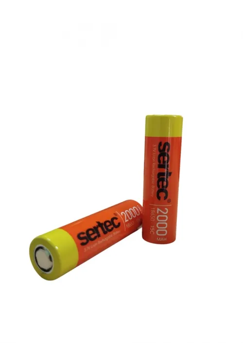 18650 3.7V 2000 Mah 15C Li-Ion Şarjlı Pil