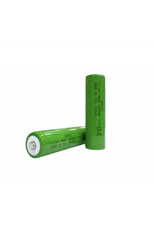 18650 3.7V 2450 Mah 1C Li-ion Şarjlı Pil Başlı