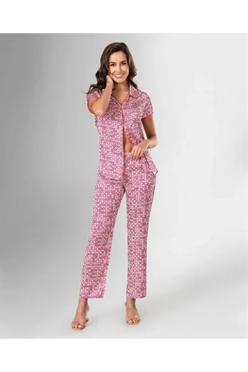 2li Saten Pijama Takımı