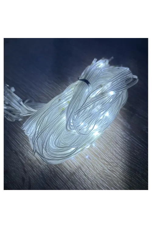 2 x 2 Perde Led 192 Led Beyaz Işık MZ-14-5