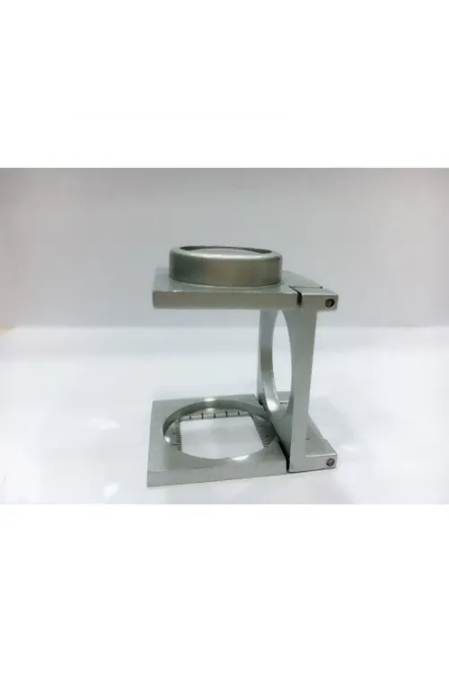 20 Mm Büyüteç Lup Dokumacı Büyüteci Full Çelik Katlanabilir Th9007A