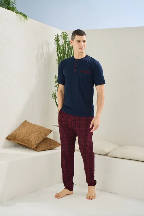 ieg™  2118 Midi Yaka Pijama Takım