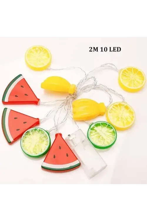 2m 10 Led Karışık Meyveler
