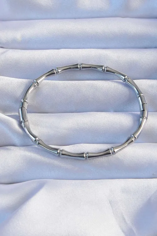316L Çelik Gümüş Renk Kemik Model Bileklik TJ-BB6391
