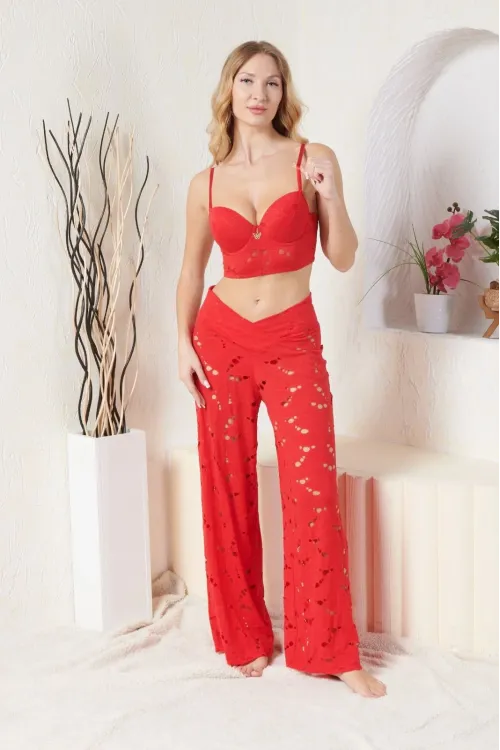 ieg™  32194 Kadın Büstiyer,Slip ve Pantolon Takım