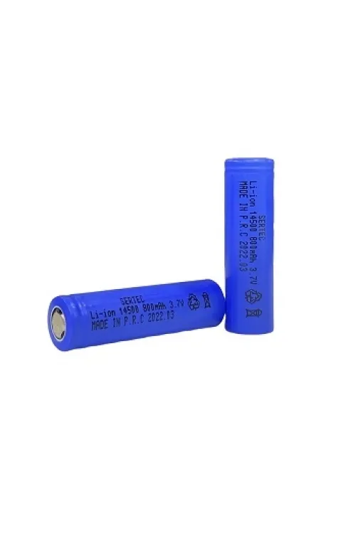 3.7V Li-ion 14500 AA - 800 mAh 3C Şarjlı Pil