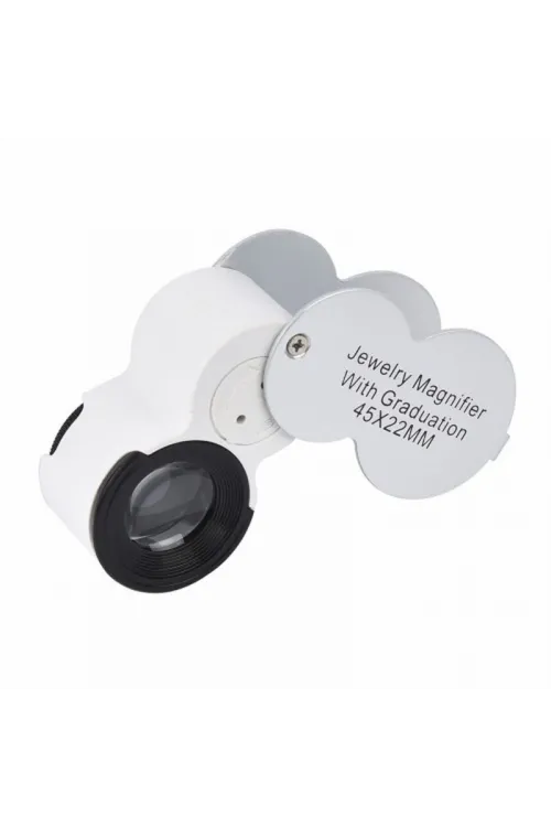 45X22 Ledli Para Algılama Ve Mezuniyet Takı Değerleme Büyüteç