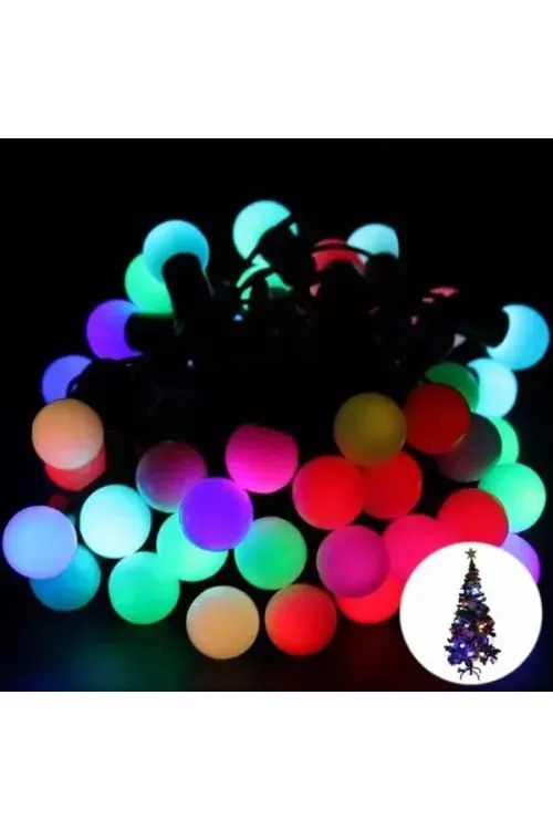 5 Metre 28 LED Fişli RGB Mini Top LED