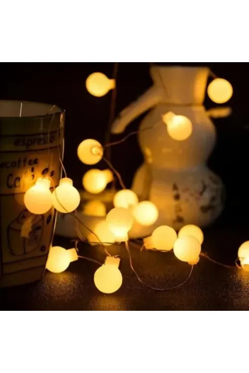 5m 28 Led Gün Işığı Şeffaf Kablo Fişli Eklemeli