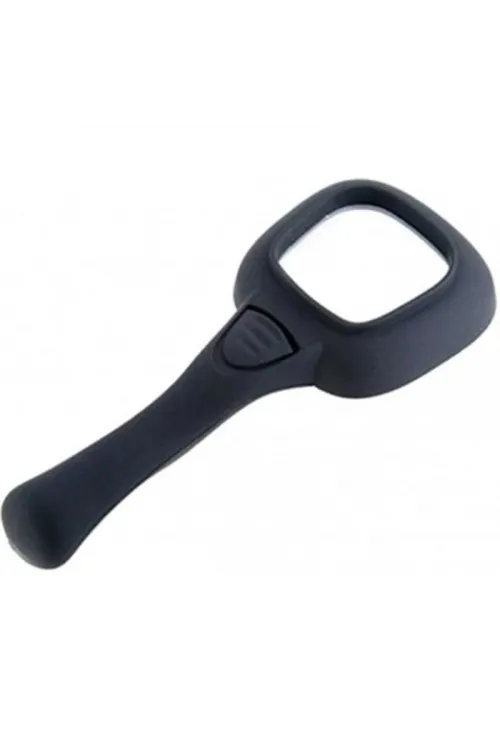 6 Ledli Ve Mor Işıklı Büyüteç 60Mm