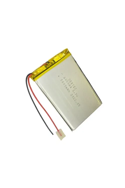 605080 3.7V 3000 mAh Li-Polymer Pil (Devreli/1.5A)