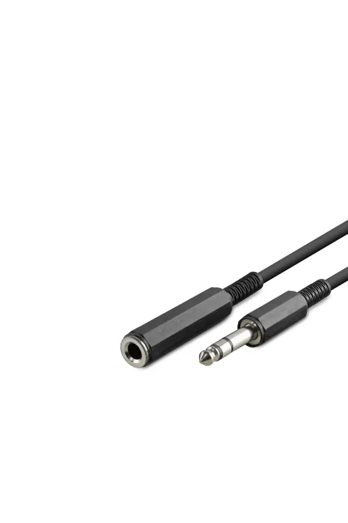 6.35Mm Gitar Uzatma Kablosu 1.5 M - Siyah HDX1050