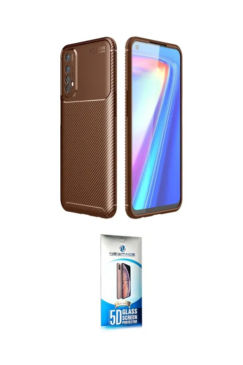 ieg™ 7 Kılıf Eksen Form Prime - Siyah 5D Eko Cam Ekran Koruyucu