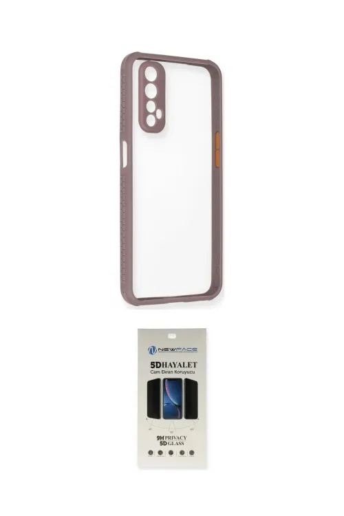 ieg™ 7 Kılıf Nova Asil Özel Seri - Siyah 5D Hayalet Cam Ekran Koruyucu