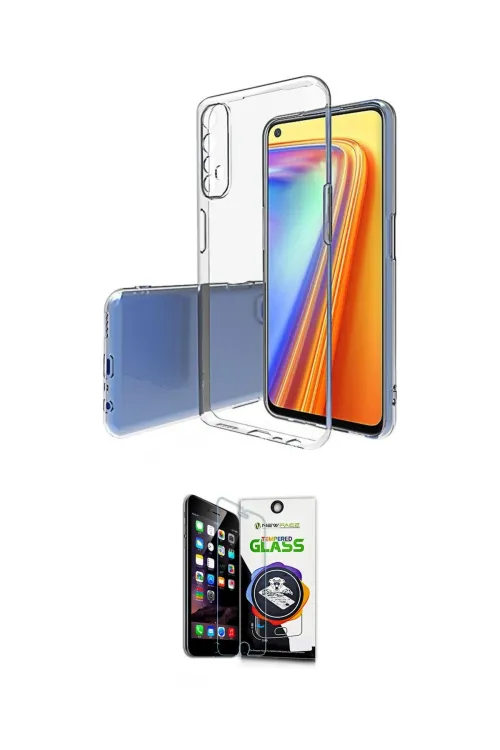 ieg™ 7 Pro Kılıf Zirve Doku - Şeffaf Temperli Cam Ekran Koruyucu