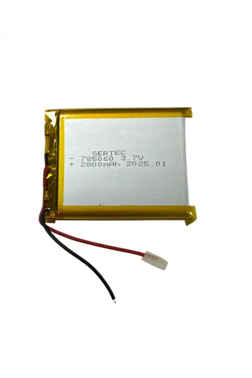 785060 3.7V 3000mAh Li-Polymer Pil (Devreli/1.5A)