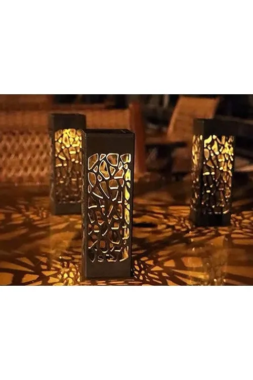 8’li Solar Bahçe Aydınlatma Seti