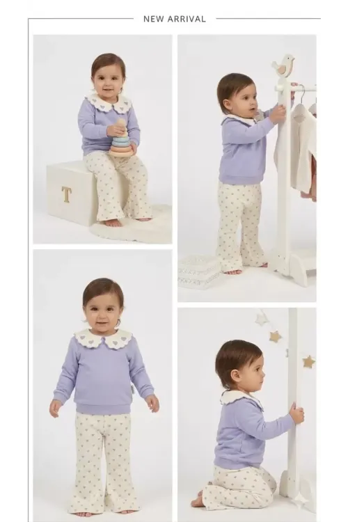 9/24 Ay Piti Kalpli Penye Bebek Takımı