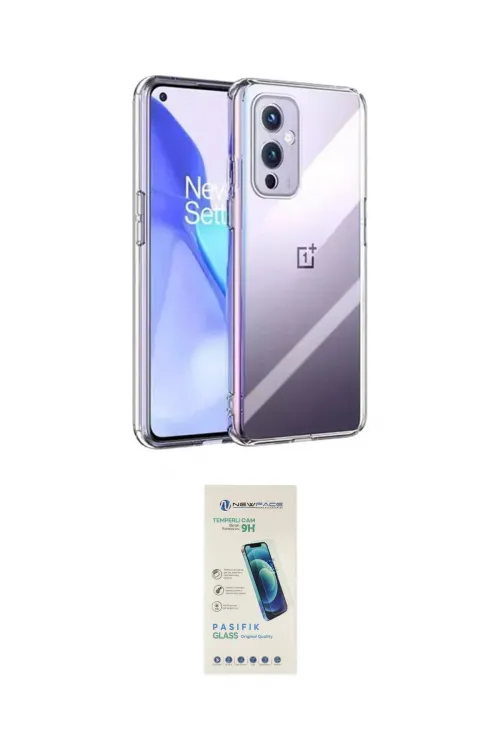 ieg™ 9 Kılıf Zirve Doku - Şeffaf Pasifik Cam Ekran Koruyucu