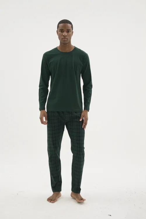 ieg™  9273 Erkek  O Yaka Pijama Takımı