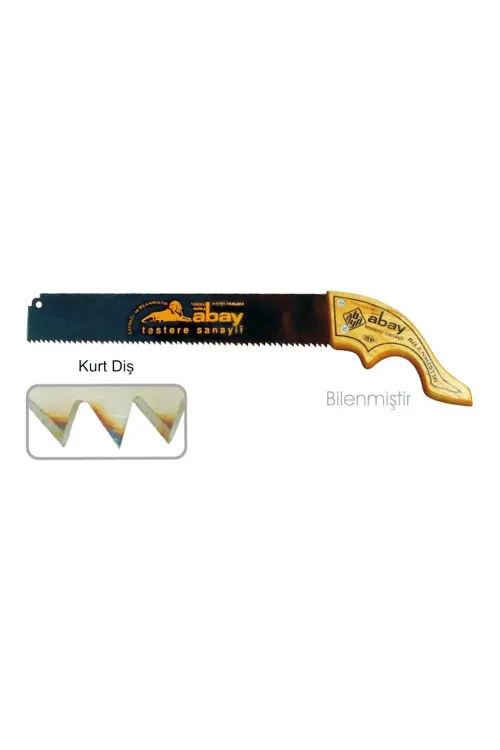 ieg™ Abay Kurt Diş El Testere 38 cm - Ahşap Sap