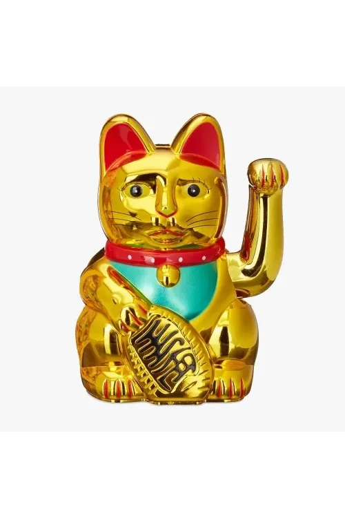 Altın Rengi Şanslı Kedi