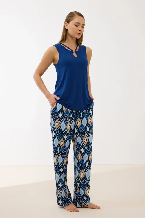 ieg™ Anıl 11931 Kadın T-Shirt Ve Pantalon Takım