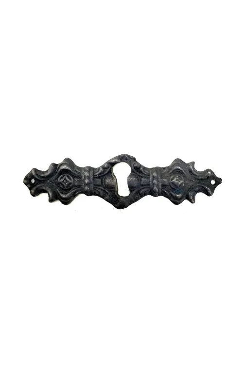 ieg™ Antika Tarz Dekoratif Pirinç Anahtar Ağızlığı -  28x104mm, Oksit