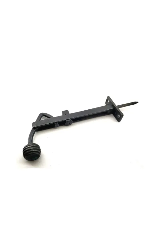 ieg™ Antika Tarz Dekoratif Pirinç Ayarlı Panjur Stoperi - 150x55 mm, Oksit