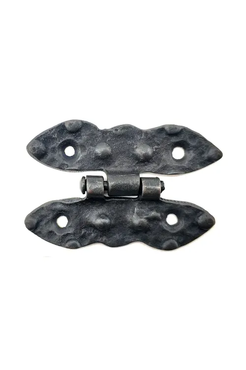 ieg™ Antika Tarz Dekoratif Pirinç Bodur Menteşe - 75x50 mm, Oksit