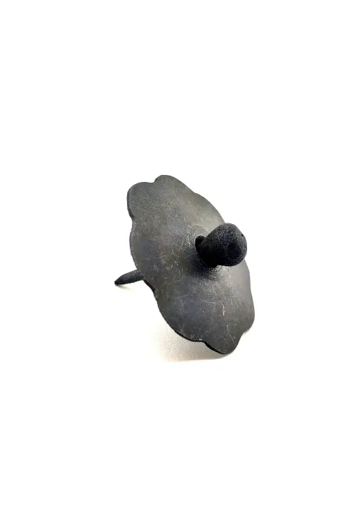 ieg™ Antika Tarz Dekoratif Pirinç Düğmeli Kabara - 40 mm, Oksit