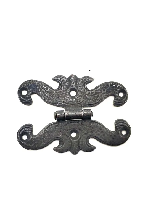 ieg™ Antika Tarz Dekoratif Pirinç Kelebek Menteşe - 63x45 mm, Oksit