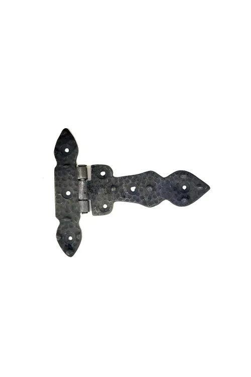 ieg™ Antika Tarz Dekoratif Pirinç Kuyruklu Düğmeli Menteşe No1 - 117x142 mm, Oksit