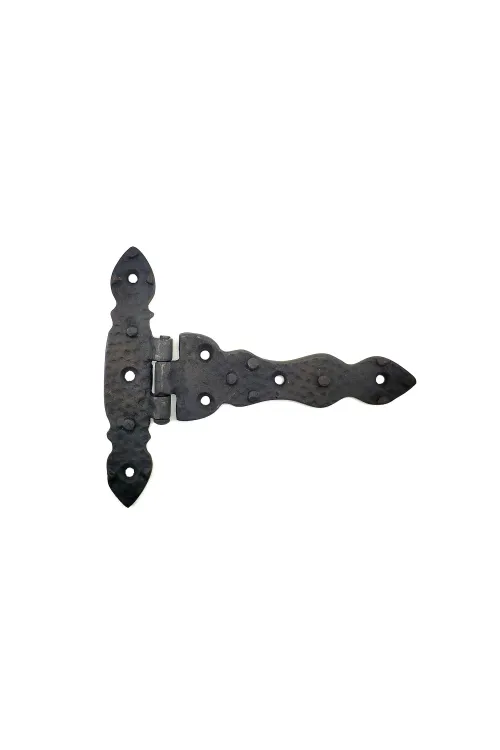 ieg™ Antika Tarz Dekoratif Pirinç Kuyruklu Düğmeli Menteşe No2 - 138x167 mm, Oksit
