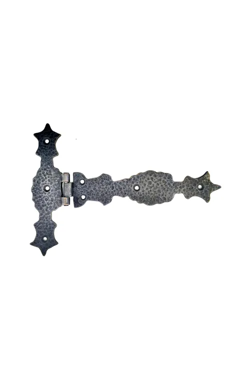 ieg™ Antika Tarz Dekoratif Pirinç Kuyruklu Zambak Menteşe - 175x248 mm, Oksit