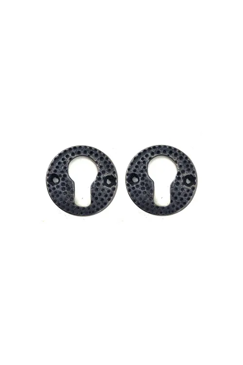 ieg™ Antika Tarz Dekoratif Pirinç Oda Kilit Rozeti - 49mm, Oksit