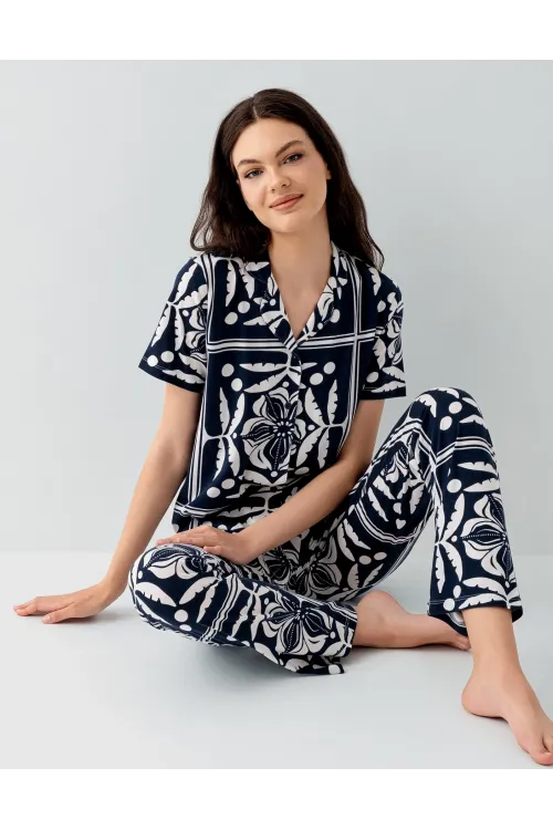 ieg™ Arnetta 3567-S Kadın Gömlek Pijama Takım