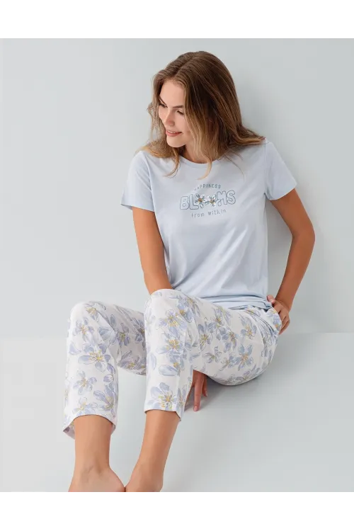 ieg™ Arnetta 3622-S Kısa Kol Pijama Takımı