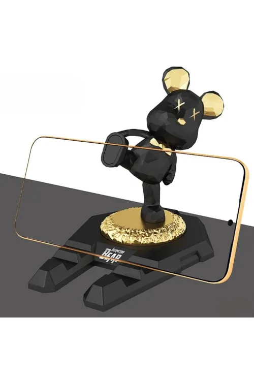 ieg™   Ayıcıklı Telefon ve Tablet Standı Masa Üstü Telefon ve Tablet Tutucu Aparatı