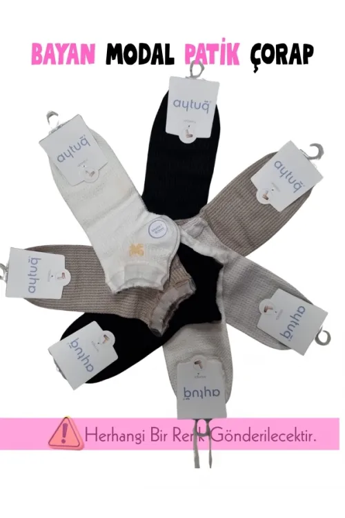 ieg™ Aytuğ 34221 Kadın Modal Patik Çorap