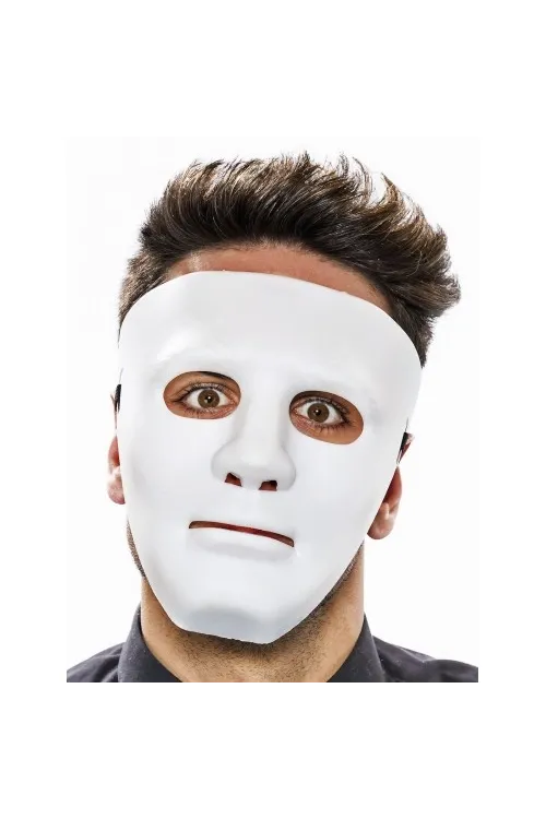 Beyaz Jabbawockeez Maskesi