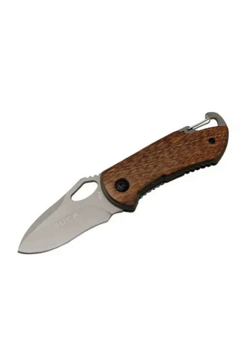 ieg™ Buck X74 Çakı Ahşap 15 cm Manuel, Kemerlikli