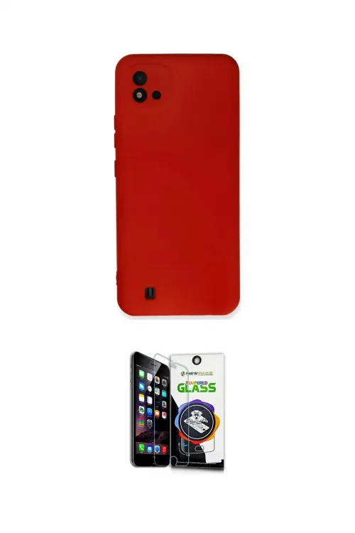 ieg™ C11 2021 Kılıf Ahenk Serisi - Şeffaf Temperli Cam Ekran Koruyucu