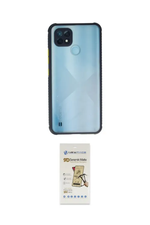 ieg™ C21 Kılıf Nova Asil Özel Seri - Siyah Mat Seramik Nano Ekran Koruyucu