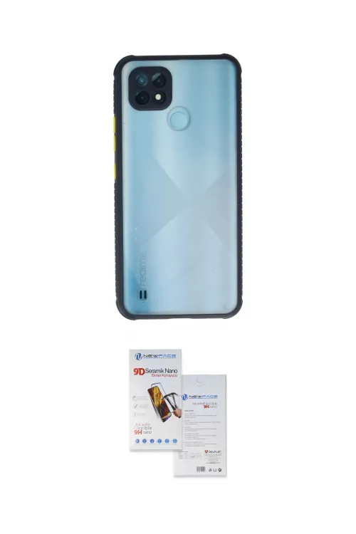 ieg™ C21 Kılıf Nova Asil Özel Seri - Siyah Seramik Nano Ekran Koruyucu